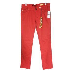 ROXY Red Denim Gold Coast Skinny Jeans